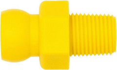 Loc-Line - 1/4" Hose ID, Male to Female Coolant Hose Connector - 1/8" NPT, For Loc-Line Modular Hose Systems - A1 Tooling