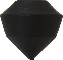 De-Sta-Co - 0.8071" Max Diam, 5/16-18 Thread, Polyurethane, Screw On, Cone Tip, Clamp Spindle Assembly Replacement Cap - For 5/16" Diam Standard Spindle, 3/4" OAL, 1/2" Hole Diam, 1/2" Hole Depth - A1 Tooling