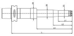 C6 x PG 32 x 90mm Capto Capto powRgrip Collet Holder - A1 Tooling