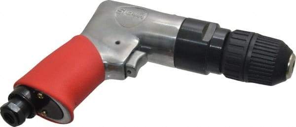 Sioux Tools - 3/8" Reversible Keyless Chuck - Pistol Grip Handle, 1,800 RPM, 0.47 hp - A1 Tooling