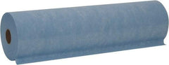 WypAll - X60 Dry Shop Towel/Industrial Wipes - Small Roll, 13-3/8" x 19-5/8" Sheet Size, Blue - A1 Tooling