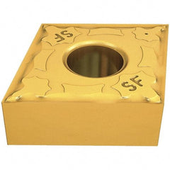 Iscar - CNGG431 SF Grade IC507 Carbide Turning Insert - TiCN/TiN Finish, 80° Diamond, 1/2" Inscr Circle, 3/16" Thick, 1/64" Corner Radius - A1 Tooling