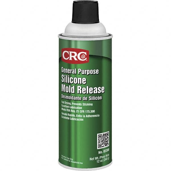 CRC - 16 Ounce Aerosol Can, Clear, General Purpose Mold Release - Food Grade, Silicone Composition - A1 Tooling