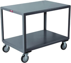 Jamco - Flush Mobile Table - Steel, Gray, 48" Long x 30" Deep x 30" High - A1 Tooling