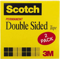 3M - 1/2" x 25 Yd Double Sided Tape - Transparent - A1 Tooling