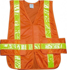 Ability One - High Visibility Vest - CL2 ORG/YLW UNIV FRONT CLOSE SAFETY VEST - A1 Tooling