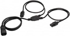 Tripp-Lite - Power Supply Y Splitter Dual Drive Cable - Use with Devices Requiring IEC-320-C14 Power Cable - A1 Tooling