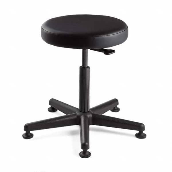 Bevco - Swivel & Adjustable Stools Type: Adjustable Backless Stool Base Type: Nylon - A1 Tooling