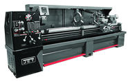 18x80 Geared Head Lathe with 3-1/8" D1-8 Large Spindle Bore;Matrix disc clutch; 18" swing; 80" between centers; 10-2/3" cross slide travel; 16 spindle speeds (20-1600RPM); 10HP 230/460V 3PH Prewired 230V CSA/UL Certified - A1 Tooling