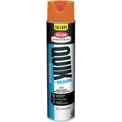 Krylon - 25 fl oz Orange Marking Paint - 35 to 71 Sq Ft Coverage, Water-Based Formula - A1 Tooling