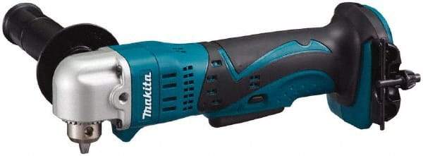 Makita - 18 Volt 3/8" Chuck Right Angle Handle Cordless Drill - 0-1800 RPM, Keyed Chuck, Reversible, Lithium-Ion Batteries Not Included - A1 Tooling