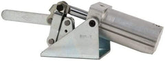 De-Sta-Co - 750 Lb Inner Hold Capacity, Horiz Mount, Air Power Hold-Down Toggle Clamp - 1/8 NPT Port, 145 Max psi, 99° Bar Opening, 45.47mm Height Under Bar - A1 Tooling