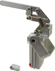 De-Sta-Co - 450 Lb Inner Hold Capacity, Vert Mount, Air Power Hold-Down Toggle Clamp - 1/8 NPT Port, 145 Max psi, 95° Bar Opening, 68.33mm Height Under Bar - A1 Tooling