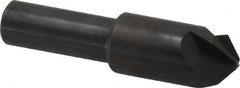 Hertel - 1/2" Head Diam, 3/8" Shank Diam, 4 Flute 100° High Speed Steel Countersink - A1 Tooling