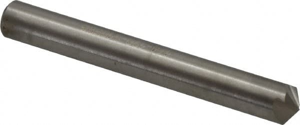 Hertel - 1/4" Head Diam, 1/4" Shank Diam, 4 Flute 120° High Speed Steel Countersink - A1 Tooling