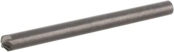 Hertel - 1/8" Head Diam, 1/8" Shank Diam, 4 Flute 120° High Speed Steel Countersink - 1-5/8" OAL, Straight Shank - A1 Tooling