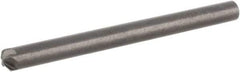 Hertel - 1/8" Head Diam, 1/8" Shank Diam, 4 Flute 120° High Speed Steel Countersink - 1-5/8" OAL, Straight Shank - A1 Tooling