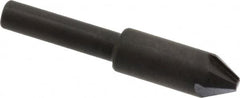 Hertel - 3/8" Head Diam, 1/4" Shank Diam, 4 Flute 60° High Speed Steel Countersink - A1 Tooling