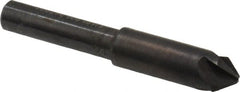 Hertel - 5/16" Head Diam, 1/4" Shank Diam, 4 Flute 82° High Speed Steel Countersink - A1 Tooling