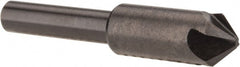 Hertel - 3/8" Head Diam, 1/4" Shank Diam, 4 Flute 90° High Speed Steel Countersink - A1 Tooling