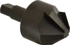 Hertel - 2" Head Diam, 3/4" Shank Diam, 4 Flute 90° High Speed Steel Countersink - A1 Tooling