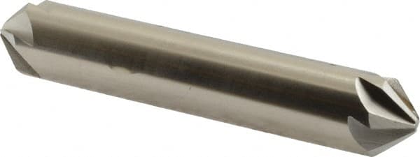 Hertel - 5/8" Head Diam, 5/8" Shank Diam, 6 Flute 90° High Speed Steel Countersink - A1 Tooling