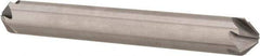 Hertel - 1/4" Head Diam, 1/4" Shank Diam, 6 Flute 90° High Speed Steel Countersink - 2" OAL, Straight Shank - A1 Tooling