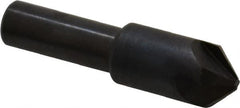 Hertel - 1/2" Head Diam, 3/8" Shank Diam, 4 Flute 90° High Speed Steel Countersink - A1 Tooling