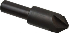 Hertel - 3/4" Head Diam, 1/2" Shank Diam, 4 Flute 90° High Speed Steel Countersink - A1 Tooling