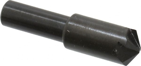 Hertel - 1/2" Head Diam, 3/8" Shank Diam, 4 Flute 120° High Speed Steel Countersink - A1 Tooling