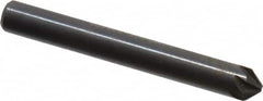 Hertel - 3/16" Head Diam, 3/16" Shank Diam, 6 Flute 90° High Speed Steel Countersink - A1 Tooling