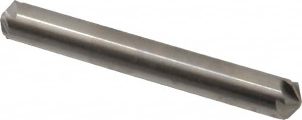 Hertel - 5/16" Head Diam, 5/16" Shank Diam, 6 Flute 120° High Speed Steel Countersink - A1 Tooling