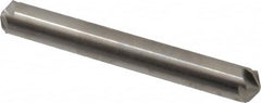 Hertel - 5/16" Head Diam, 5/16" Shank Diam, 6 Flute 120° High Speed Steel Countersink - A1 Tooling