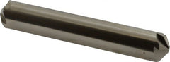 Hertel - 1/2" Head Diam, 1/2" Shank Diam, 6 Flute 120° High Speed Steel Countersink - A1 Tooling