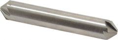 Hertel - 1/2" Head Diam, 1/2" Shank Diam, 6 Flute 90° High Speed Steel Countersink - A1 Tooling