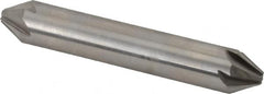 Hertel - 1/2" Head Diam, 1/2" Shank Diam, 6 Flute 60° High Speed Steel Countersink - A1 Tooling