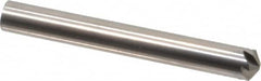 Hertel - 3/16" Head Diam, 3/16" Shank Diam, 6 Flute 120° Solid Carbide Countersink - A1 Tooling