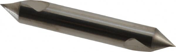 Hertel - 3/8" Head Diam, 3/8" Shank Diam, 1 Flute 60° Solid Carbide Countersink - A1 Tooling