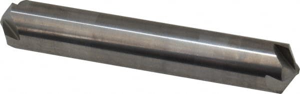 Hertel - 1/2" Head Diam, 1/2" Shank Diam, 4 Flute 120° Solid Carbide Countersink - A1 Tooling