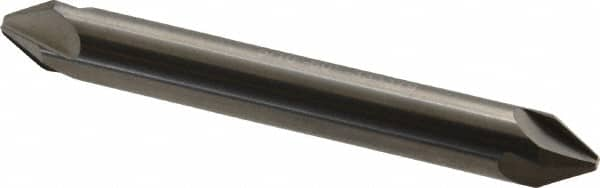 Hertel - 5/16" Head Diam, 5/16" Shank Diam, 4 Flute 60° Solid Carbide Countersink - A1 Tooling