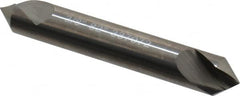 Hertel - 3/8" Head Diam, 3/8" Shank Diam, 1 Flute 82° Solid Carbide Countersink - 2-1/2" OAL, Straight Shank - A1 Tooling