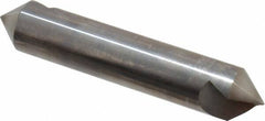 Hertel - 3/4" Head Diam, 3/4" Shank Diam, 1 Flute 82° Solid Carbide Countersink - 3-1/2" OAL, Straight Shank - A1 Tooling