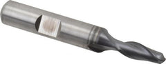 Hertel - 3/8" Head Diam, 3/8" Shank Diam, 4 Flute 120° Solid Carbide Countersink - 2-1/2" OAL, Straight Shank - A1 Tooling