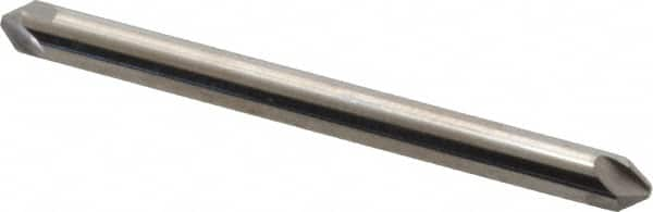 Hertel - 1/8" Head Diam, 1/8" Shank Diam, 4 Flute 82° Solid Carbide Countersink - A1 Tooling