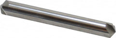 Hertel - 1/4" Head Diam, 1/4" Shank Diam, 4 Flute 120° Solid Carbide Countersink - A1 Tooling