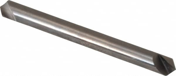 Hertel - 3/16" Head Diam, 3/16" Shank Diam, 1 Flute 100° Solid Carbide Countersink - A1 Tooling