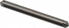 Hertel - 3/16" Head Diam, 3/16" Shank Diam, 4 Flute 90° Solid Carbide Countersink - A1 Tooling