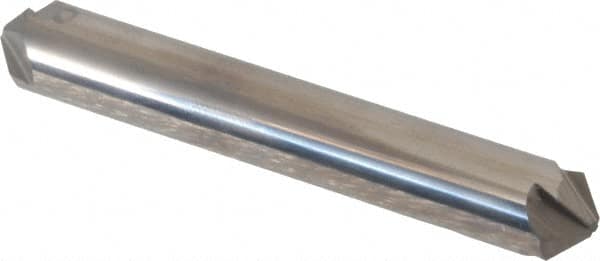 Hertel - 3/8" Head Diam, 3/8" Shank Diam, 4 Flute 100° Solid Carbide Countersink - A1 Tooling