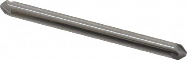 Hertel - 1/8" Head Diam, 1/8" Shank Diam, 4 Flute 90° Solid Carbide Countersink - A1 Tooling