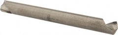 Hertel - 3/16" Head Diam, 3/16" Shank Diam, 1 Flute 120° Solid Carbide Countersink - A1 Tooling